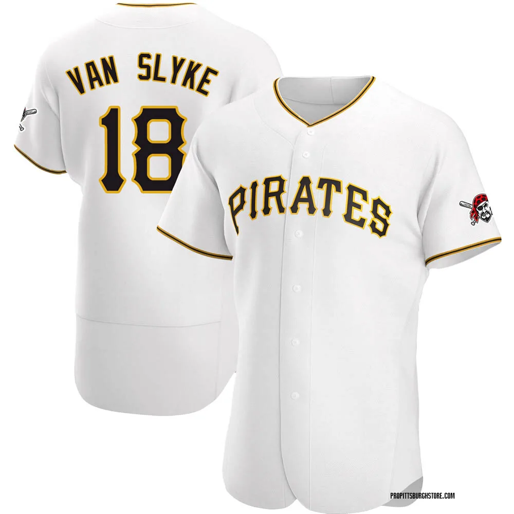 Nick Gonzales Men's Nike White Pittsburgh Pirates Home Replica Custom Jersey Size: Medium