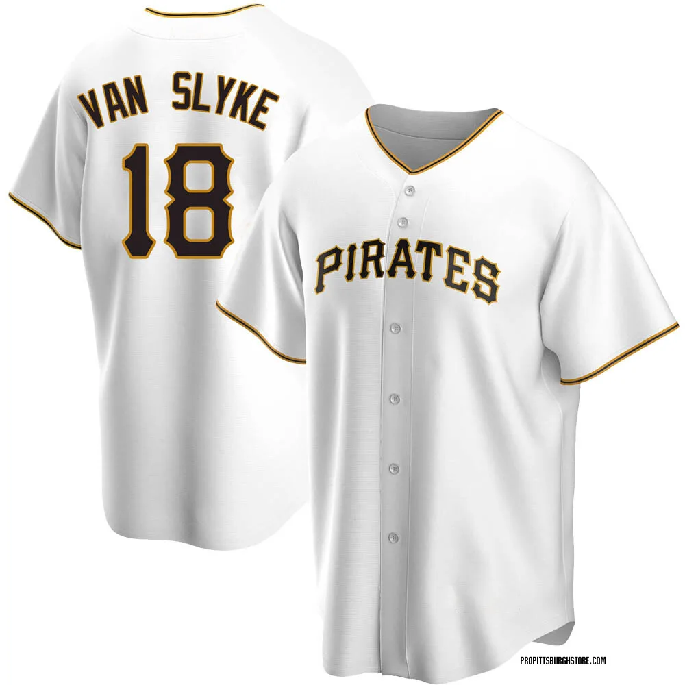 Andy Van Slyke 3X All Star Signed Authentic Pittsburgh Pirates