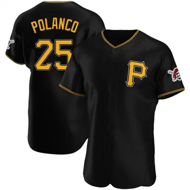 00's Gregory Polanco Pittsburgh Pirates Majestic MLB Jersey Size Large –  Rare VNTG
