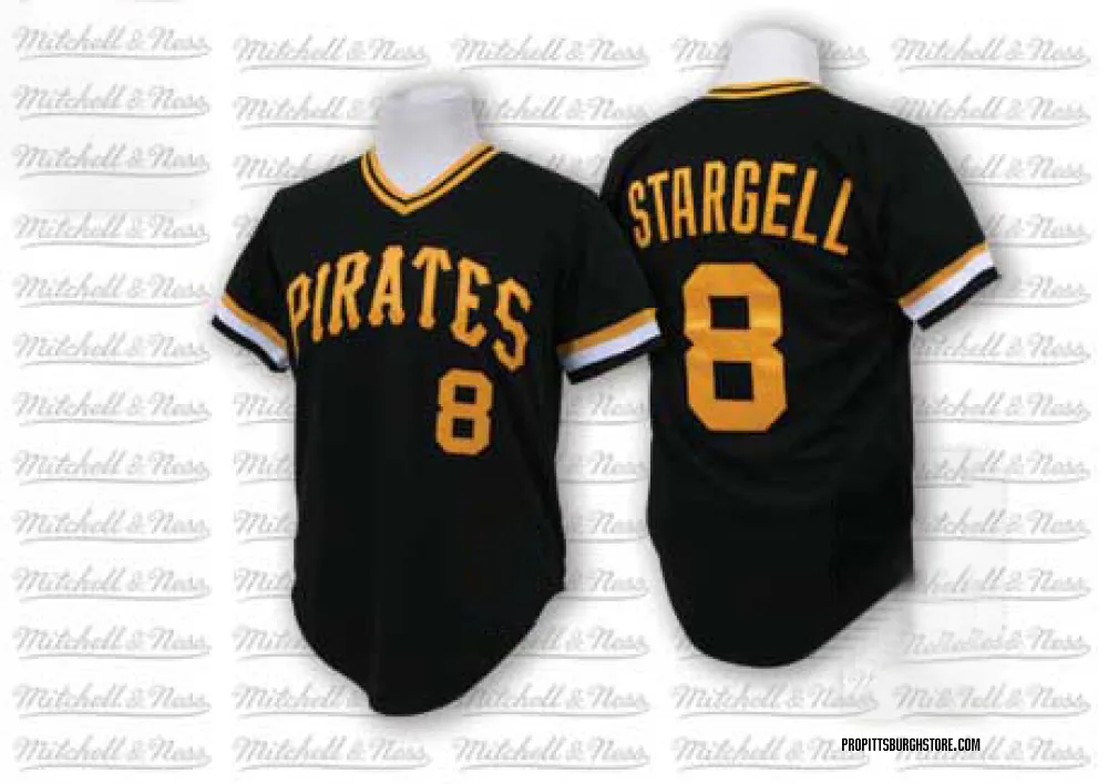 Men's Willie Stargell Heathered Black Pittsburgh Pirates Big & Tall  Cooperstown Collection Name & Number T-Shirt